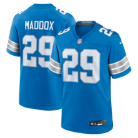 Detroit Lions Avonte Maddox Nike Blue Team Game Jersey