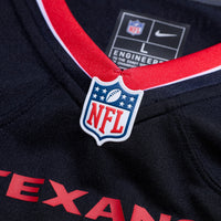 Houston Texans Cade Stover Nike Navy Game Jersey