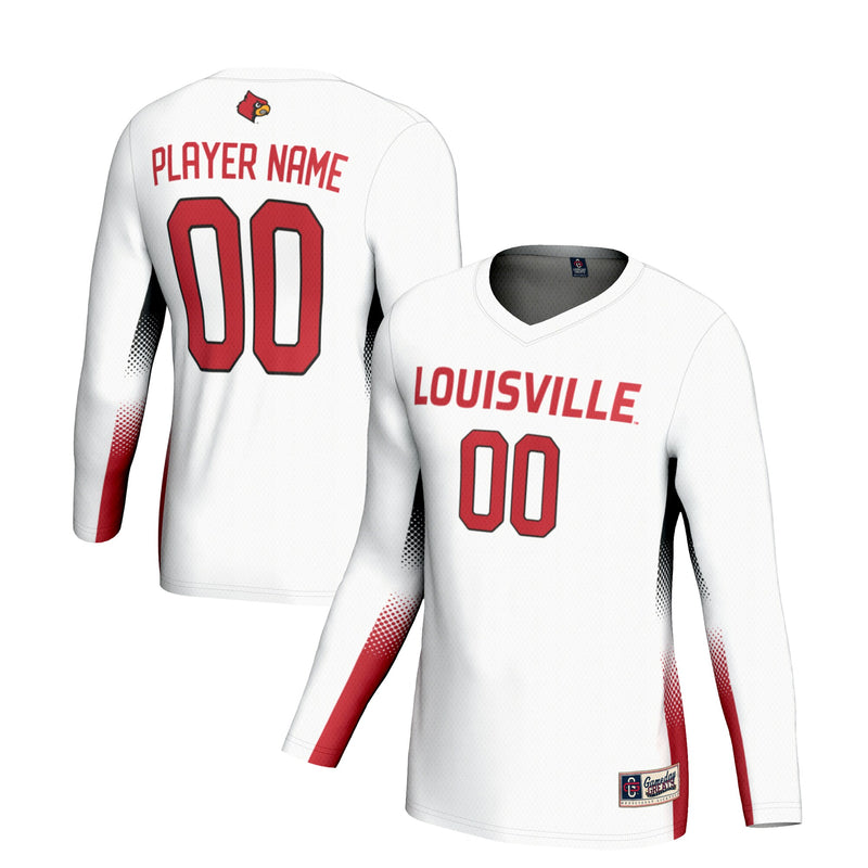 Louisville Cardinals GameDay Greats NIL Lightweight Volleyball Jersey - White